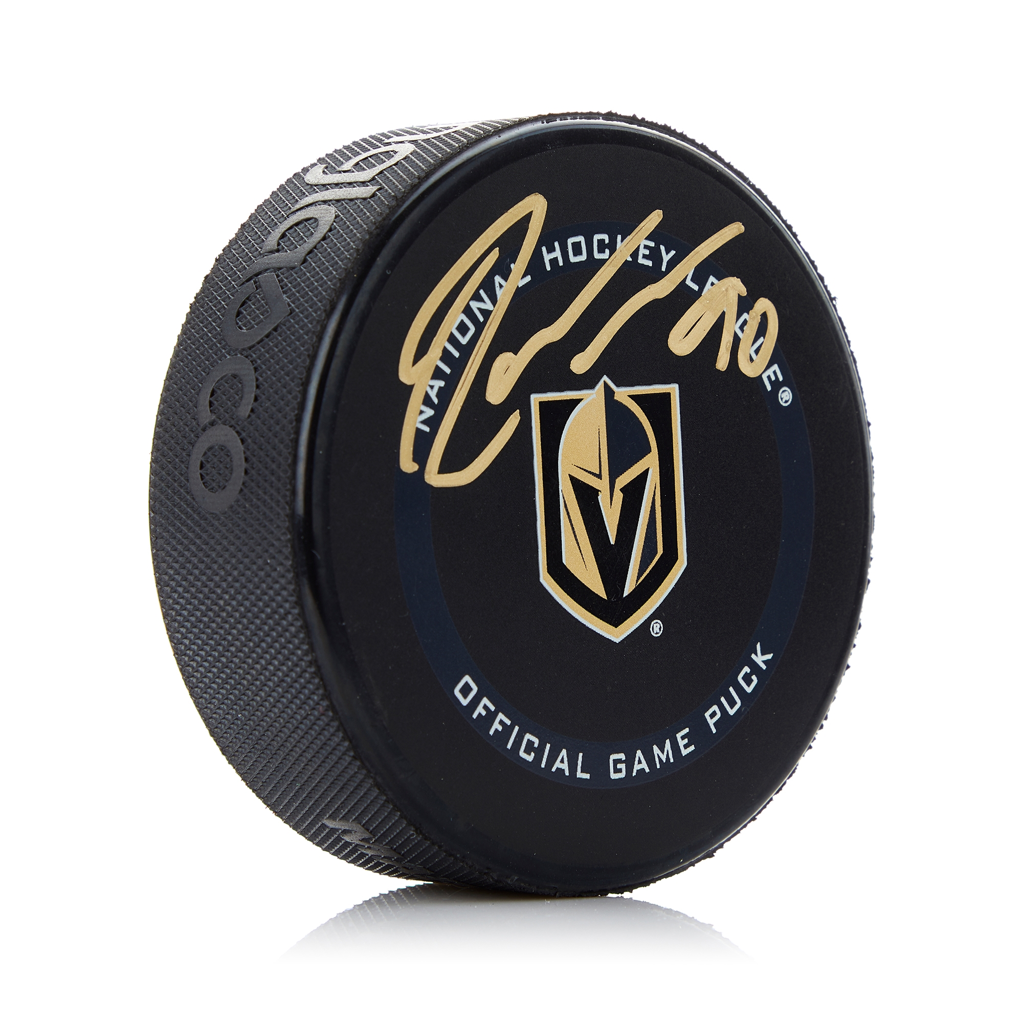 Robin Lehner Vegas Golden Knights Signed Official Game Puck