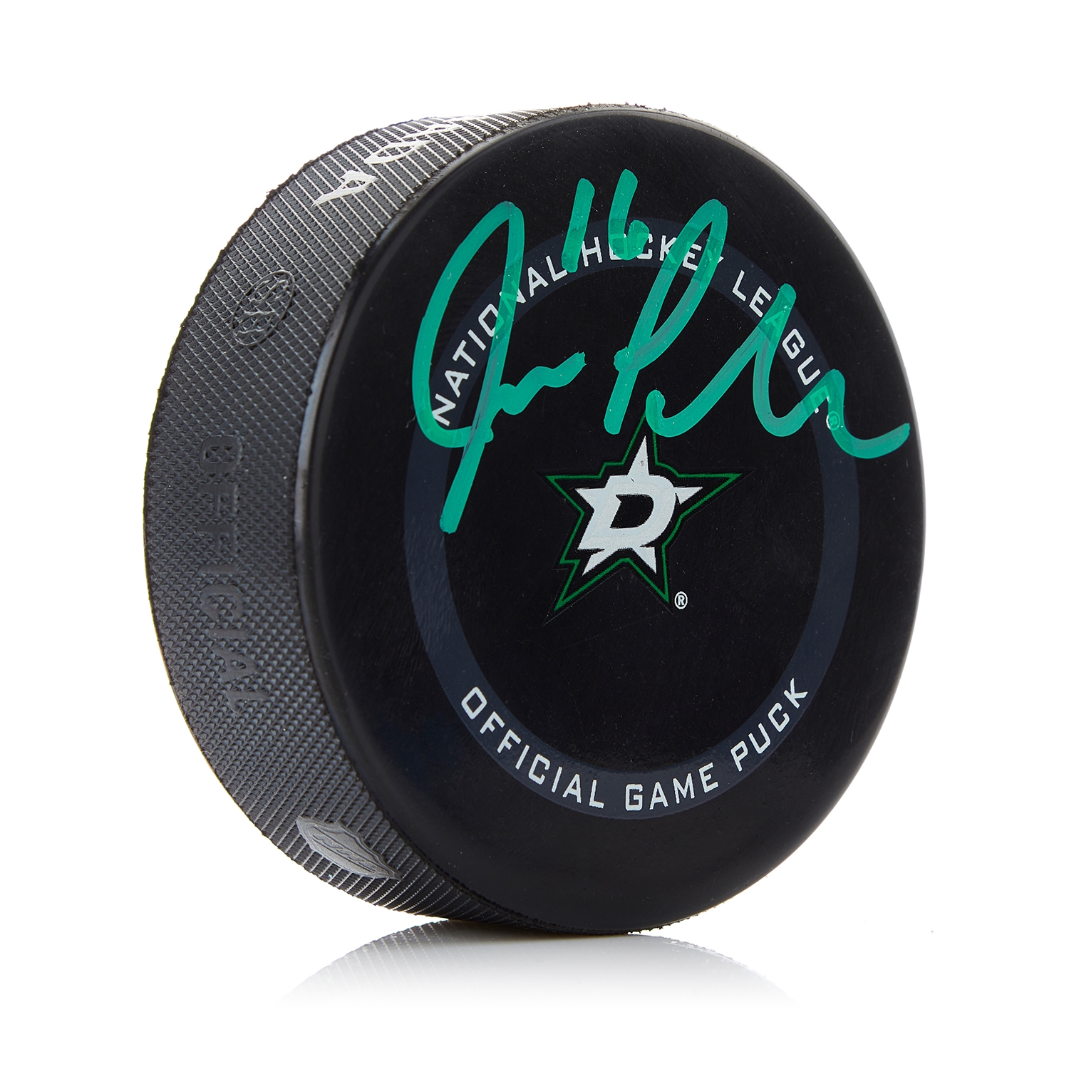 Joe Pavelski Autographed Dallas Stars Official Game Puck