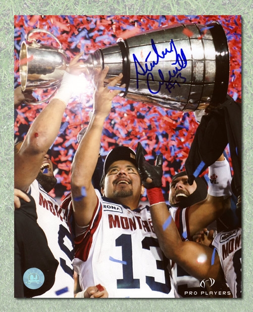 Anthony Calvillo Autographed Montreal Alouettes Football 8x10 Photo