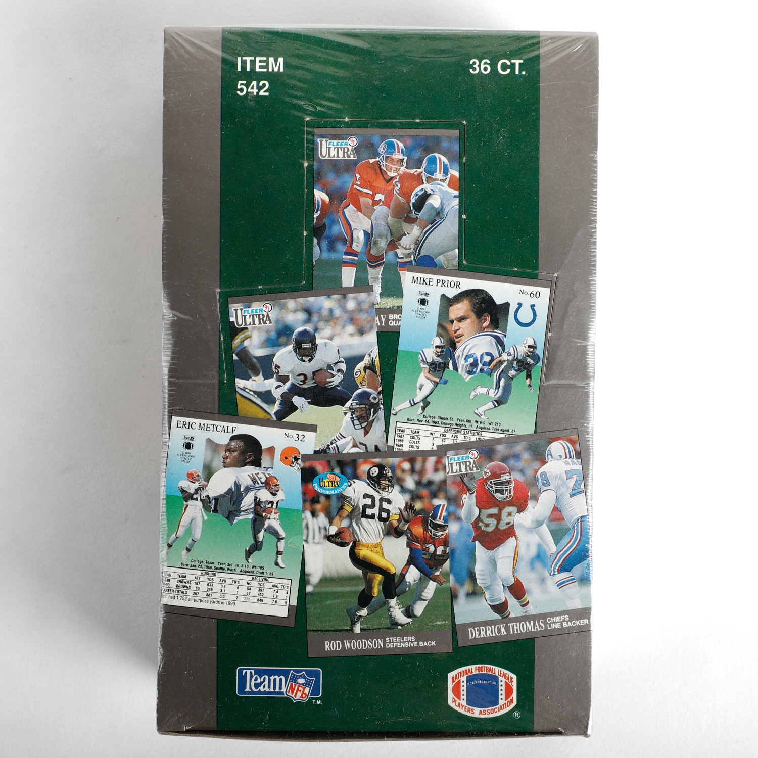 1991 Fleer Ultra NFL Football Sealed Trading Cards Box Possible Favre Rookie