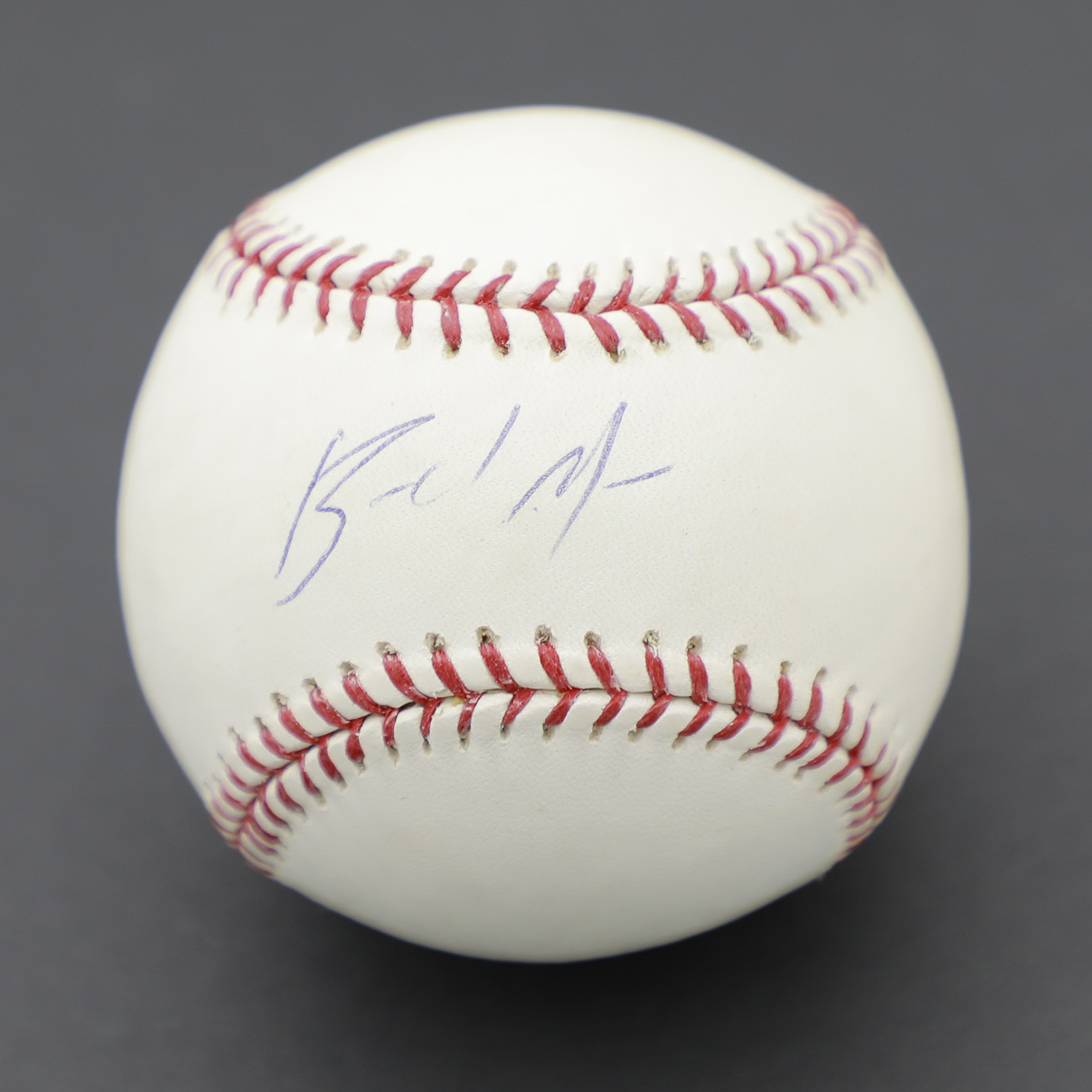 Brandon Moss Autographed Rawlings MLB Official Major League Baseball