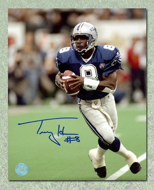 Tracy Ham Autographed Baltimore Stallions 8x10 Photo