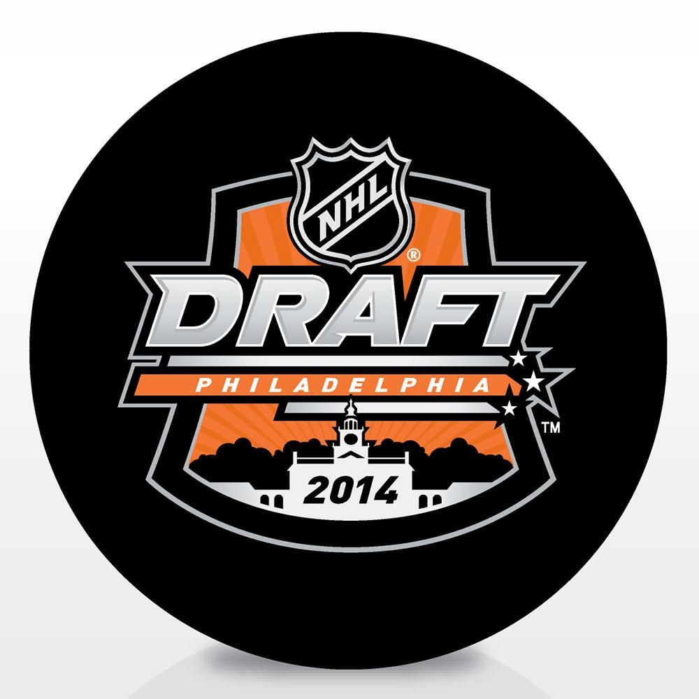 Inglasco 2014 NHL Entry Draft Souvenir Event Hockey Puck