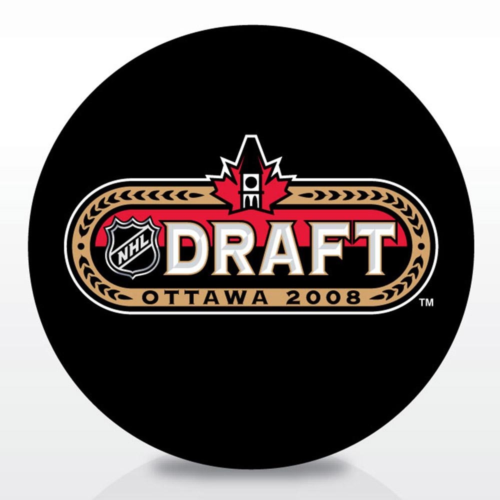 Inglasco 2008 NHL Entry Draft Souvenir Event Hockey Puck