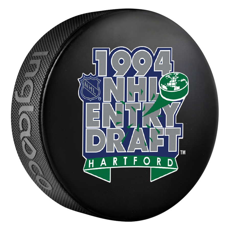 Inglasco 1994 NHL Entry Draft Souvenir Event Hockey Puck