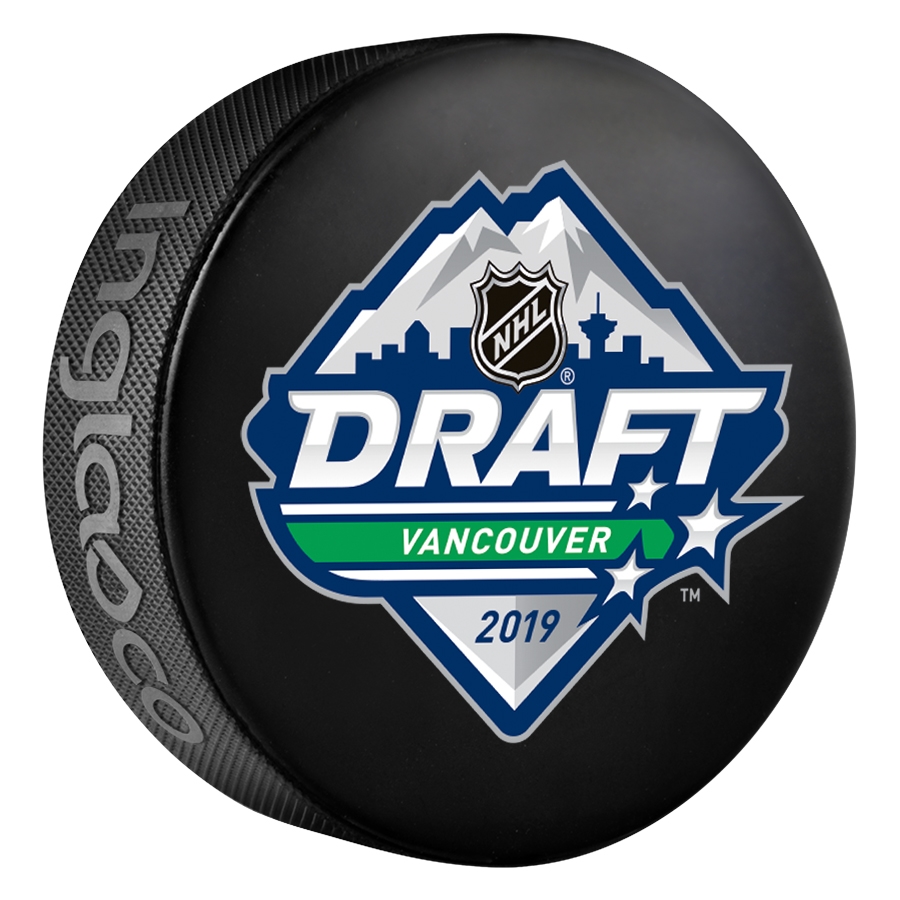 Inglasco 2019 NHL Entry Draft Souvenir Event Hockey Puck