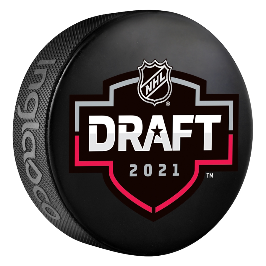 Inglasco 2021 NHL Entry Draft Souvenir Event Hockey Puck