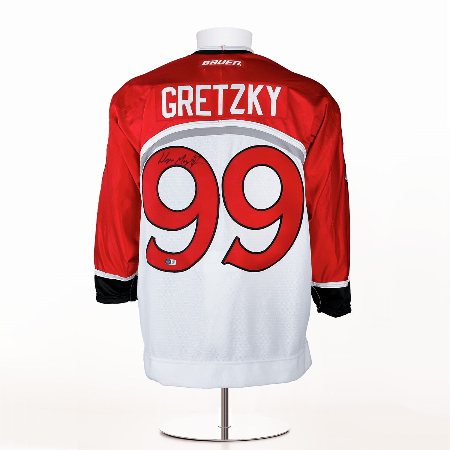 Wayne Gretzky Autographed 1998 Olympic Team Canada Authentic Pro Bauer Jersey