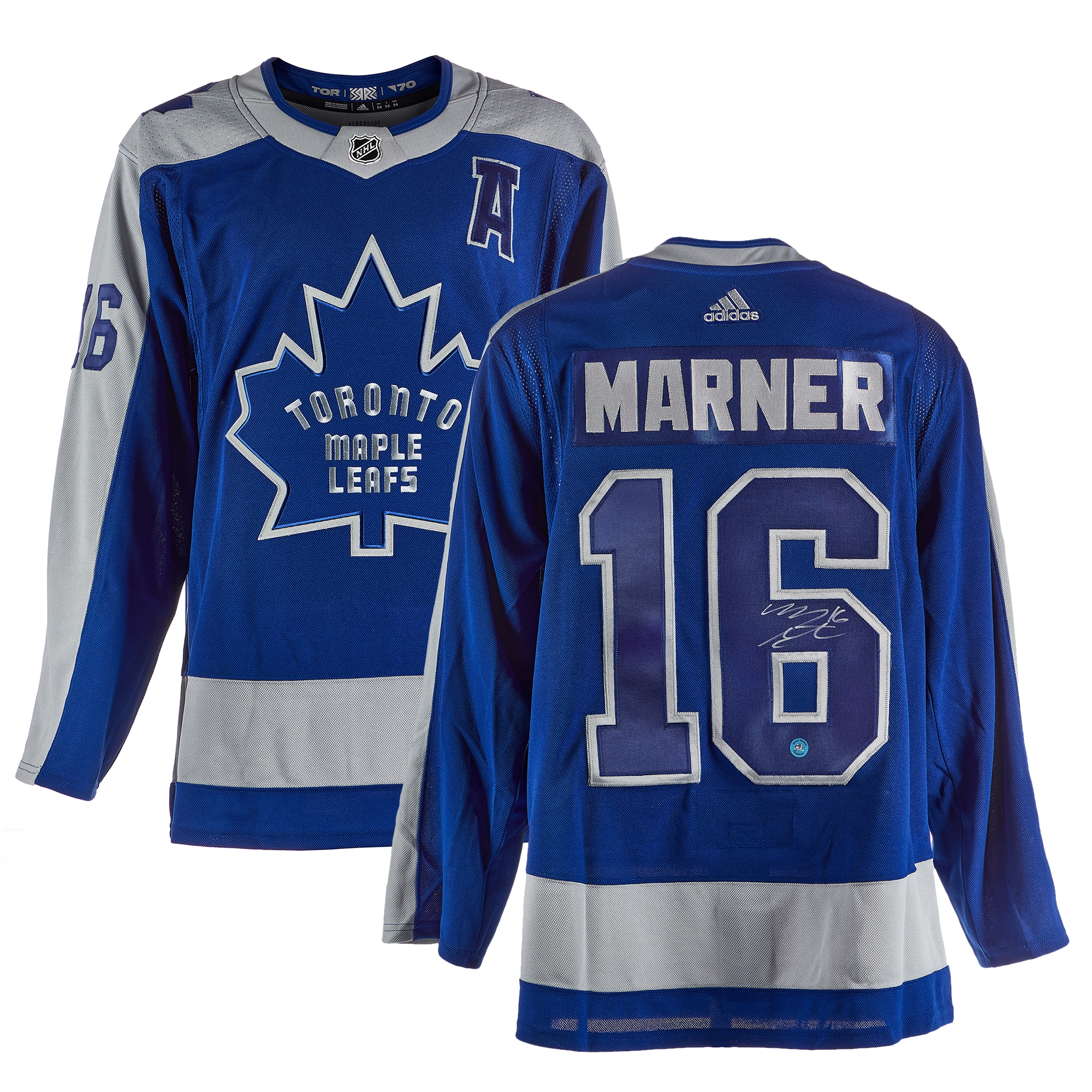 Mitch Marner Signed Toronto Maple Leafs Reverse Retro adidas Jersey