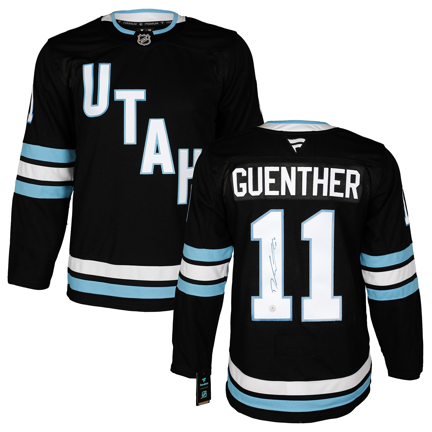 Dylan Guenther Autographed Utah Hockey Club Fanatics Premium Jersey