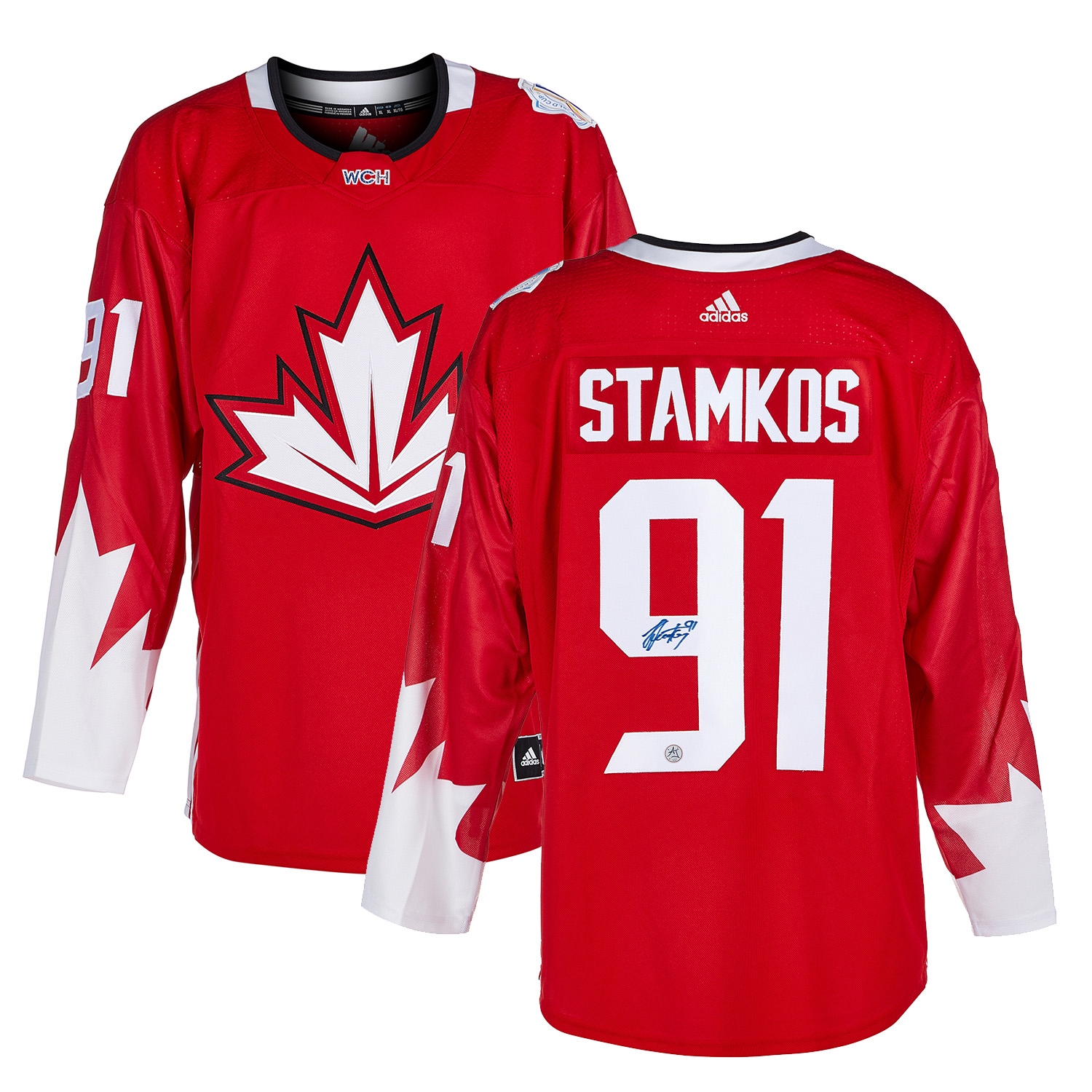 Steven Stamkos Signed Team Canada World Cup of Hockey adidas Jersey