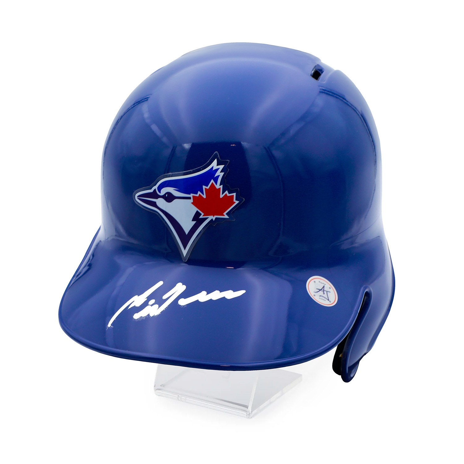 George Bell Autographed Toronto Blue Jays Rawlings Batting Helmet