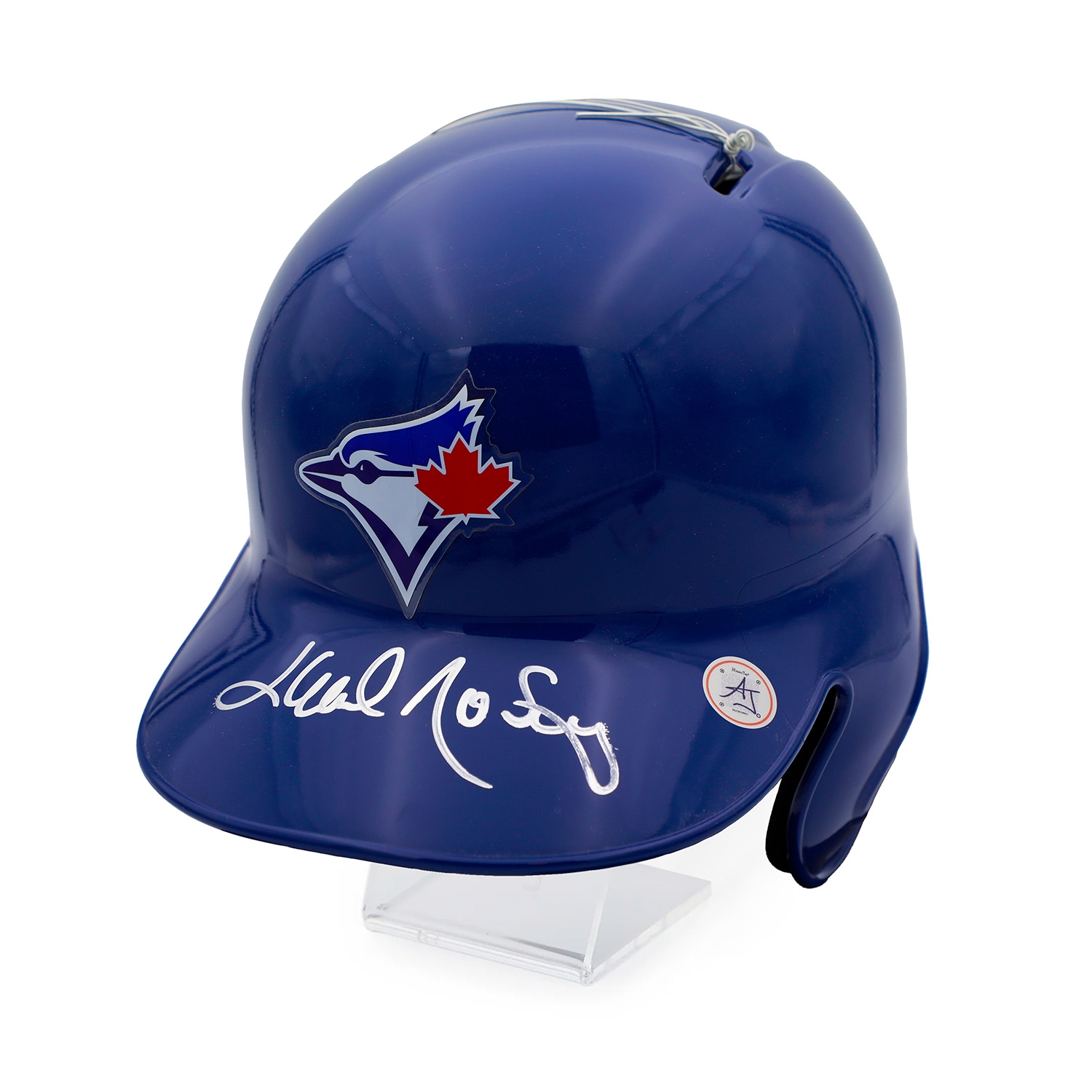 Lloyd Moseby Autographed Toronto Blue Jays Rawlings Batting Helmet