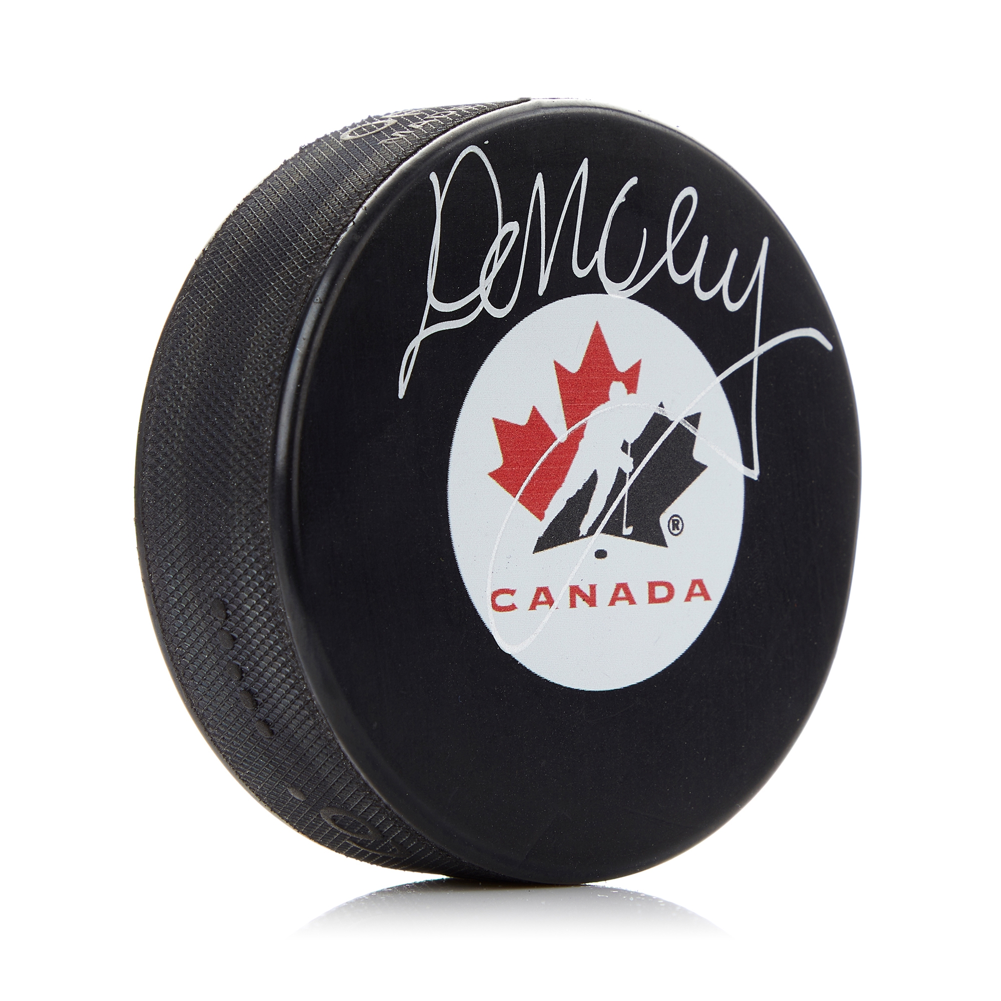 Don Cherry Team Canada Autographed Hockey Puck