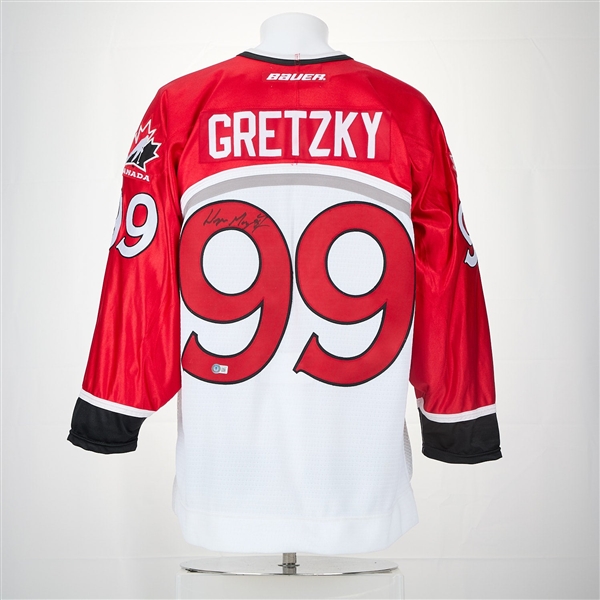 Wayne Gretzky Autographed 1998 Olympic Team Canada Authentic Pro Bauer Jersey