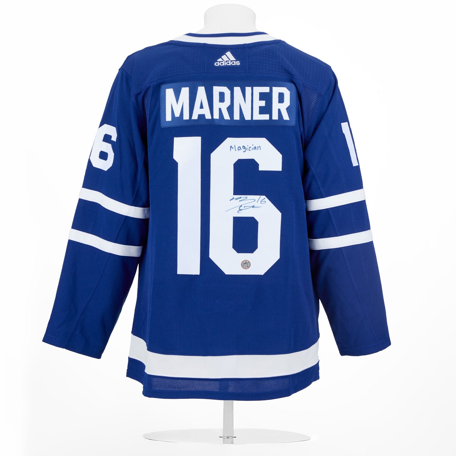 Mitch Marner Signed Toronto Maple Leafs adidas Jersey with Magician Note