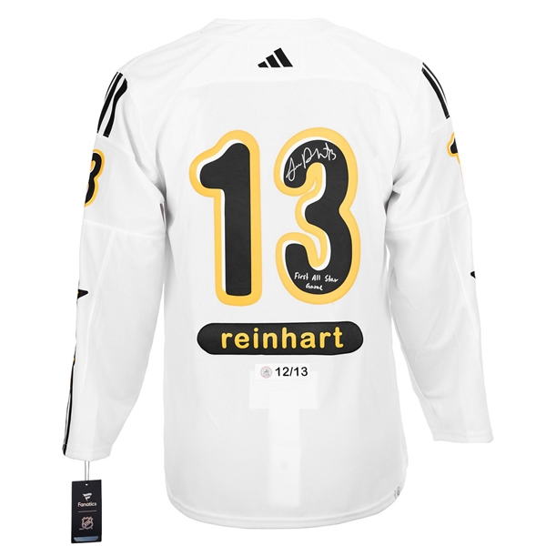 Sam Reinhart Signed & Inscribed 2024 NHL All-Star Game adidas Jersey #12/13