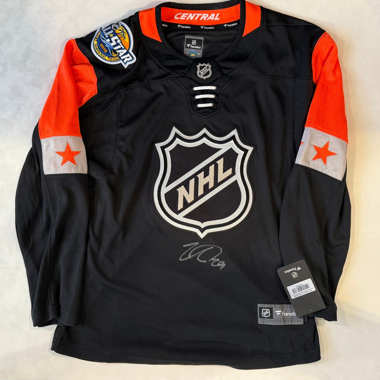 Nathan Mackinnon Autographed 2018 All-Star Game Fanatics Breakaway Jersey