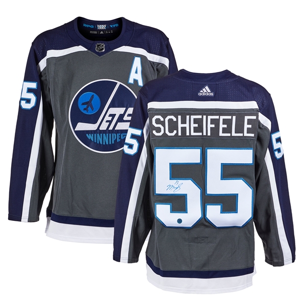 Mark Scheifele Signed Winnipeg Jets Reverse Retro adidas Jersey