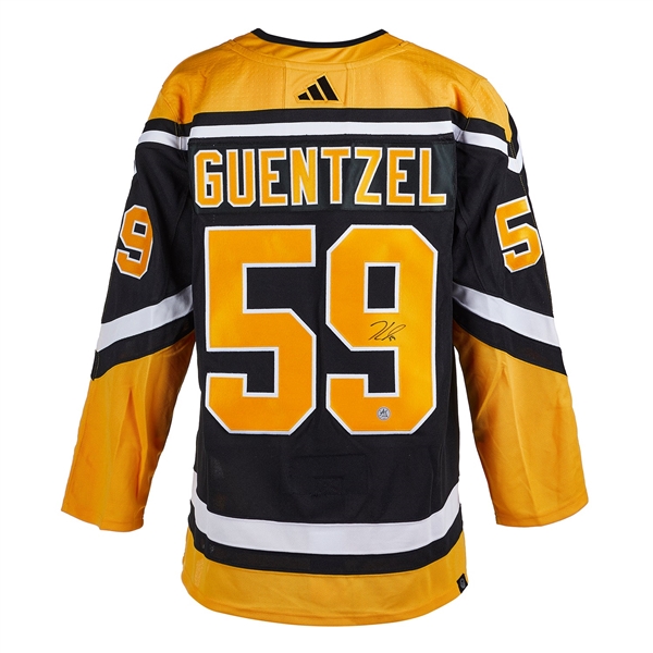 Jake Guentzel Signed Pittsburgh Penguins Reverse Retro 2.0 adidas Jersey