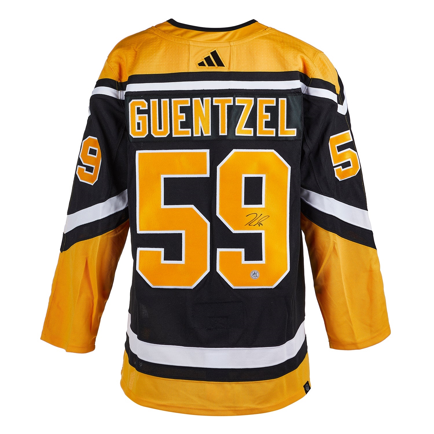 Jake Guentzel Signed Pittsburgh Penguins Reverse Retro 2.0 adidas Jersey