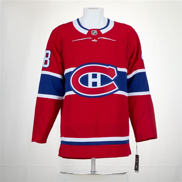 Lane Hutson Signed Montreal Canadiens Fanatics Premium Jersey