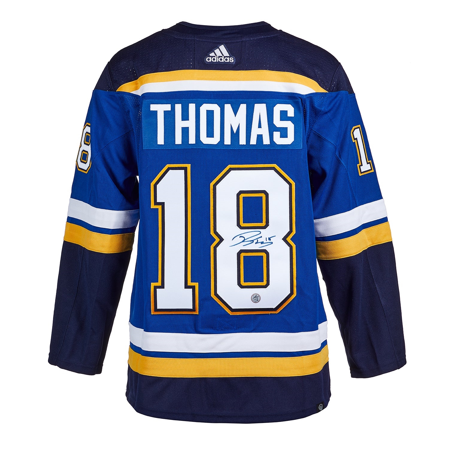 Robert Thomas Autographed St Louis Blues adidas Jersey