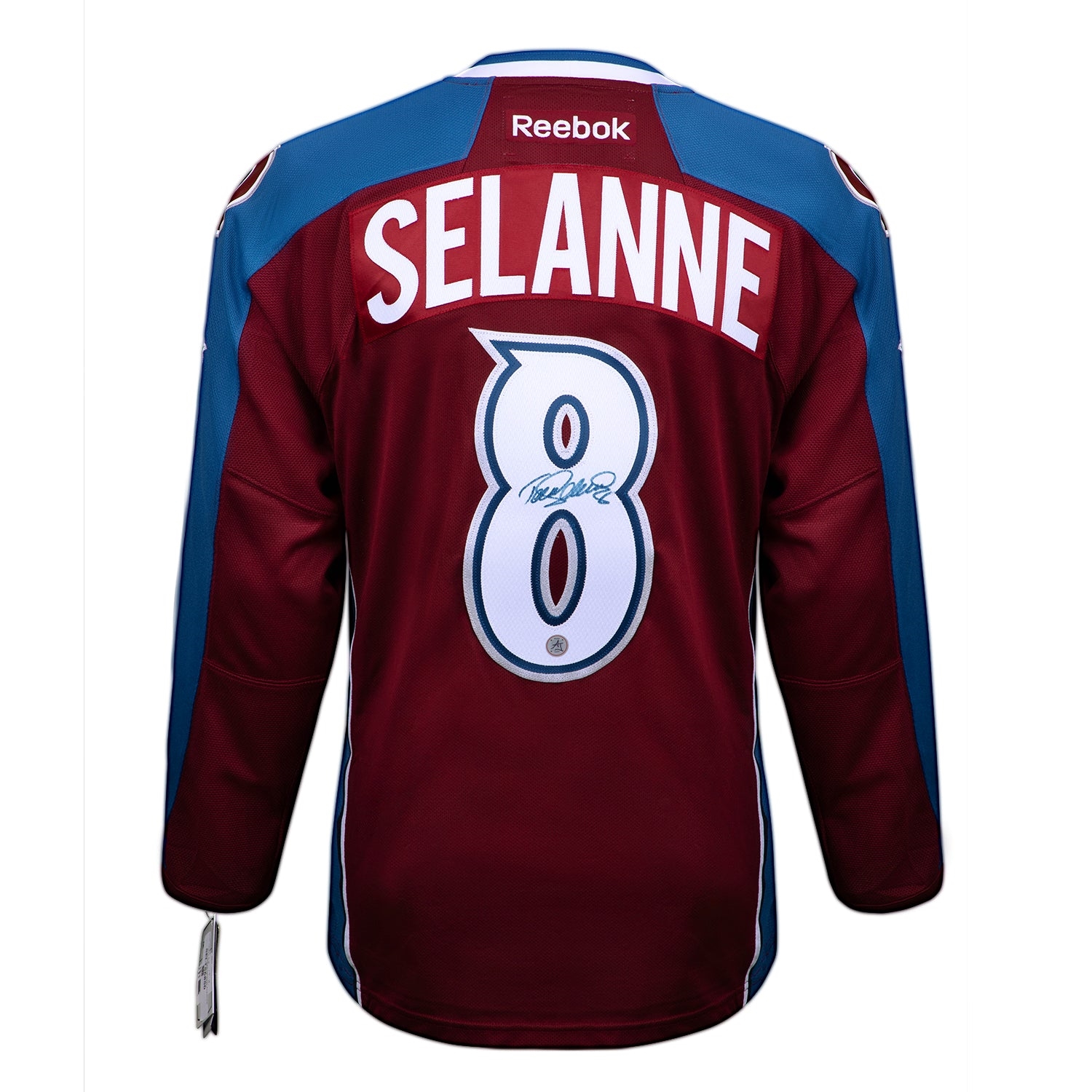 Teemu Selanne Signed Colorado Avalanche Vintage Reebok Jersey