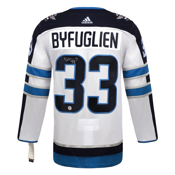 Dustin Byfuglien Autographed Winnipeg Jets White adidas Jersey