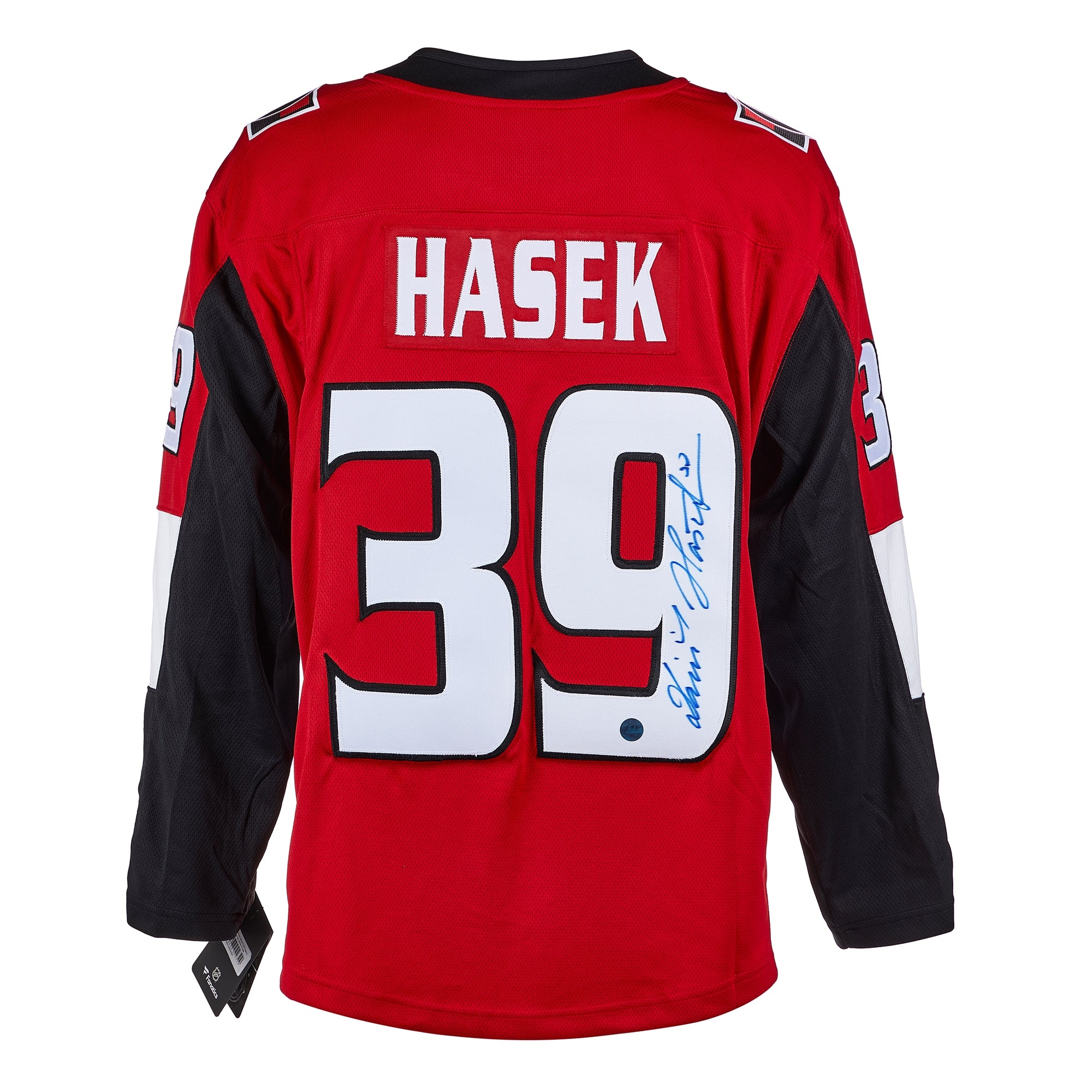 Dominik Hasek Autographed Ottawa Senators Fanatics Breakaway Jersey