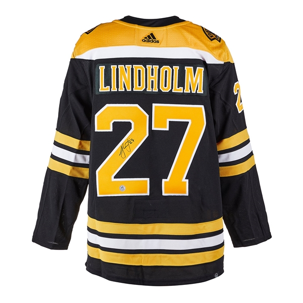 Hampus Lindholm Autographed Boston Bruins adidas Jersey