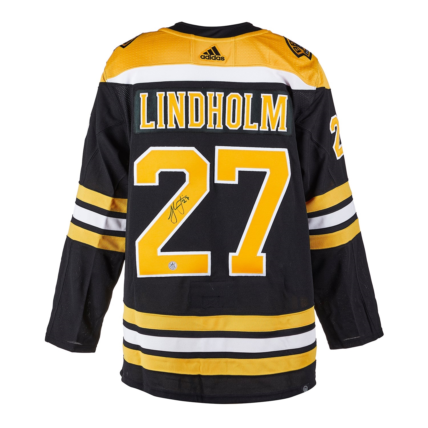 Hampus Lindholm Autographed Boston Bruins adidas Jersey