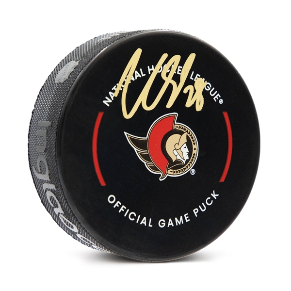 Claude Giroux Signed Ottawa Senators Official Game Puck