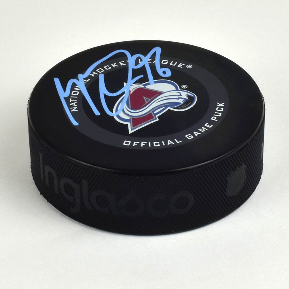 Mikko Rantanen Colorado Avalanche Autographed Official Game Puck