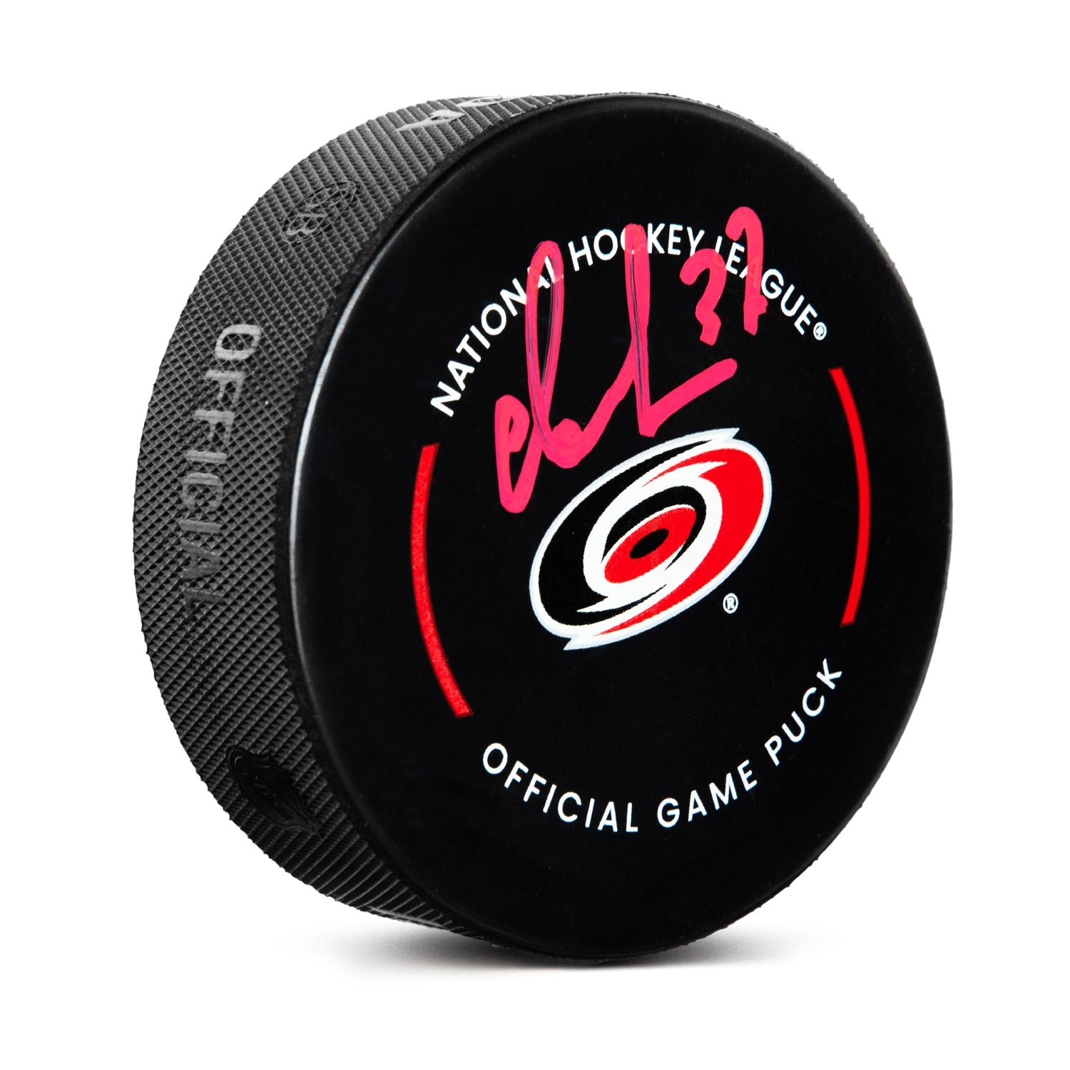 Andrei Svechnikov Signed Carolina Hurricanes Official Game Puck