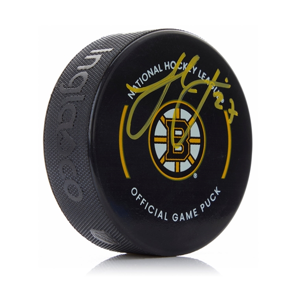 Hampus Lindholm Signed Boston Bruins Official Game Puck