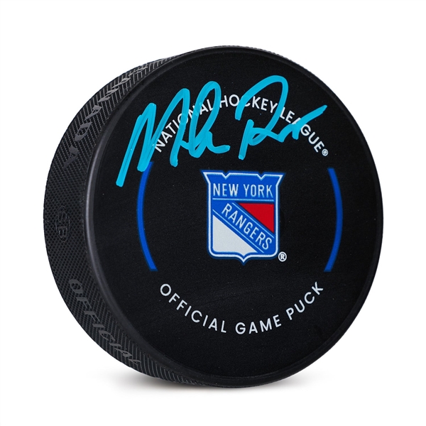 Mike Richter Autographed New York Rangers Official Game Puck