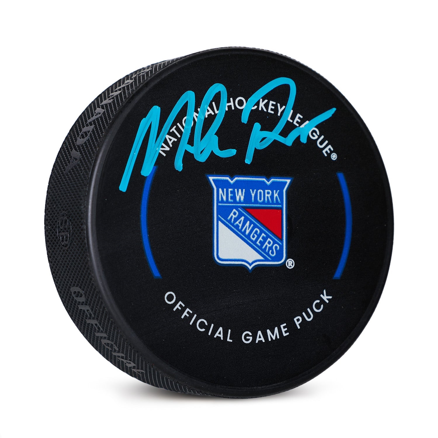 Mike Richter Autographed New York Rangers Official Game Puck