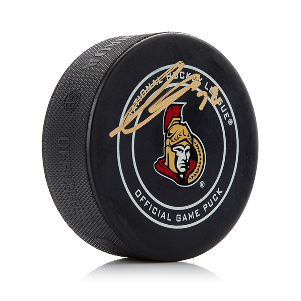 Thomas Chabot Ottawa Senators Signed Official Game Puck