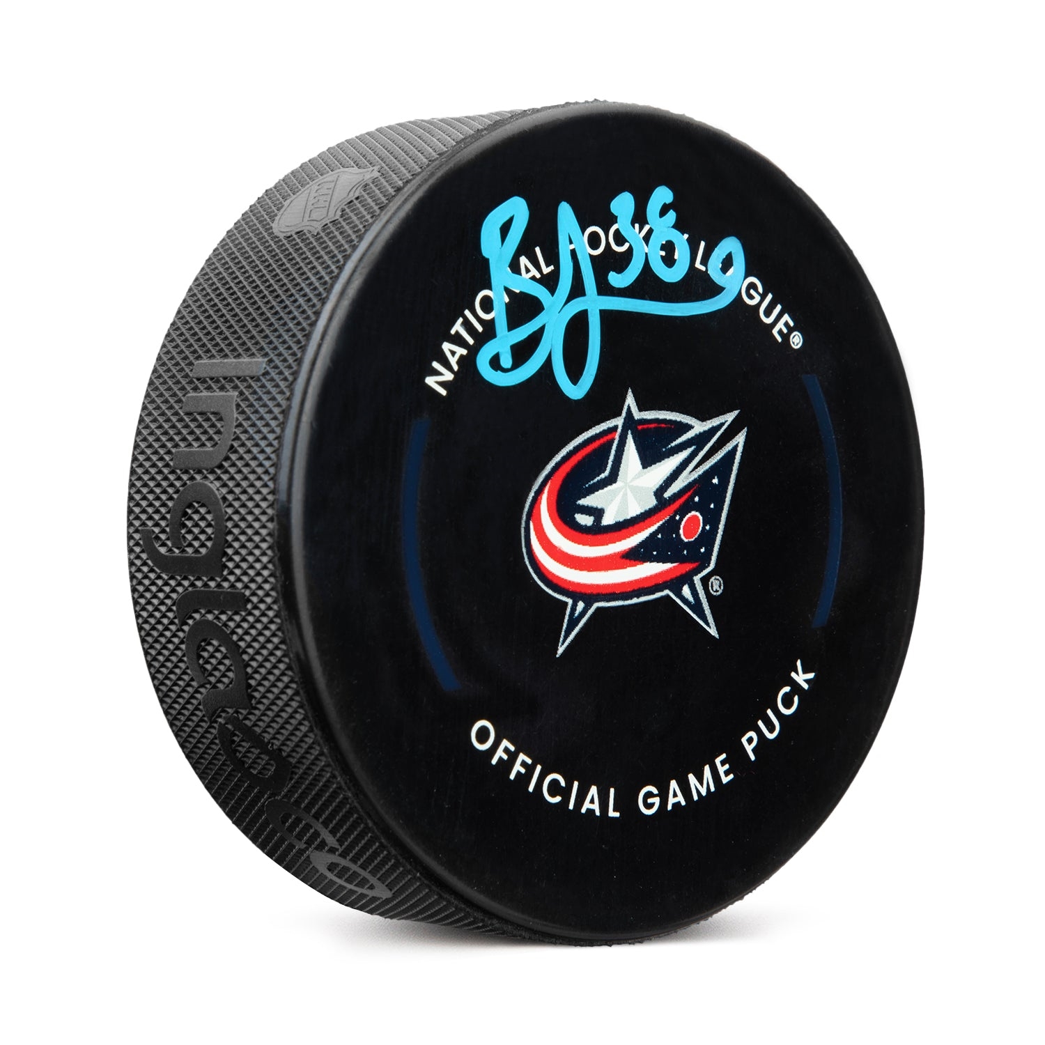 Boone Jenner Signed Columbus Blue Jackets Official Game Puck