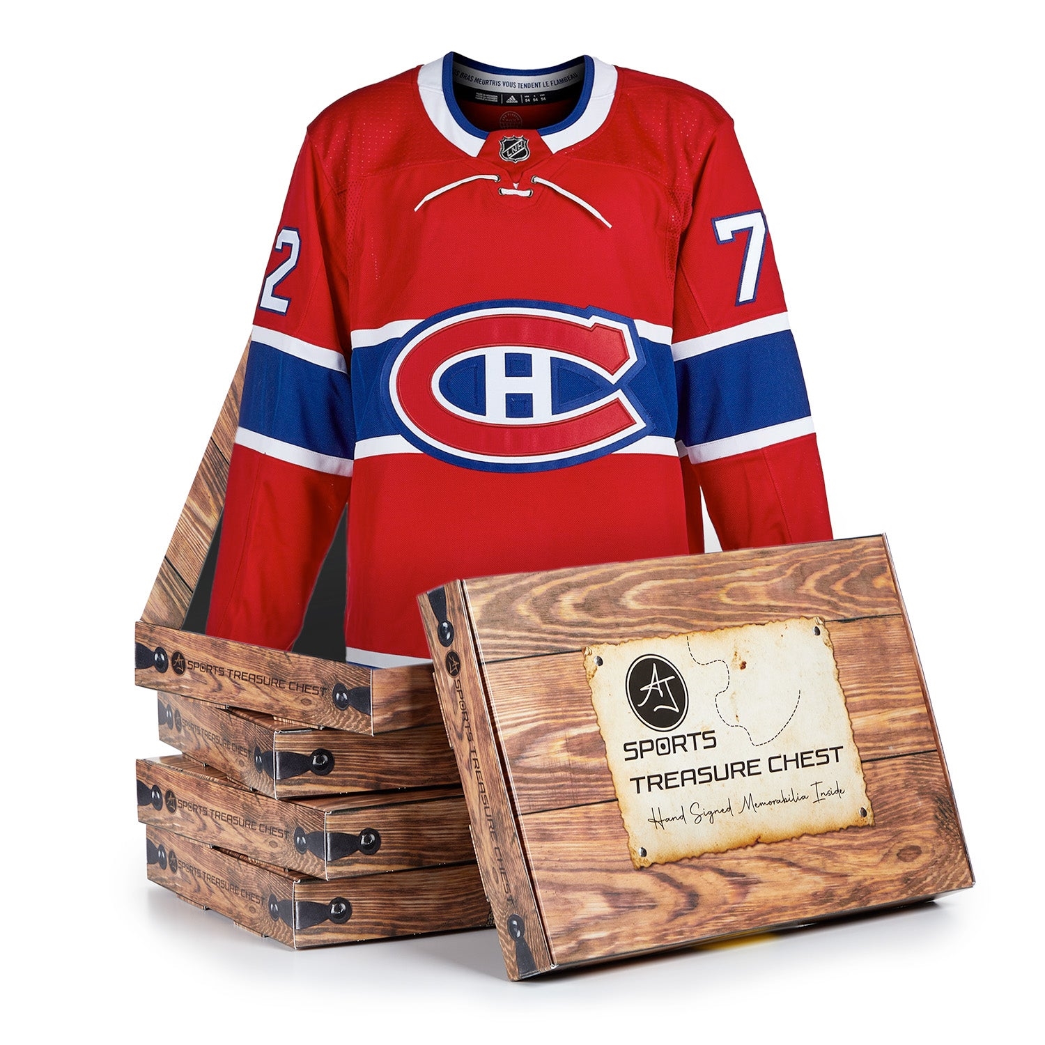 AJ Sports Montreal Hockey Mystery Collectible Fan Chest