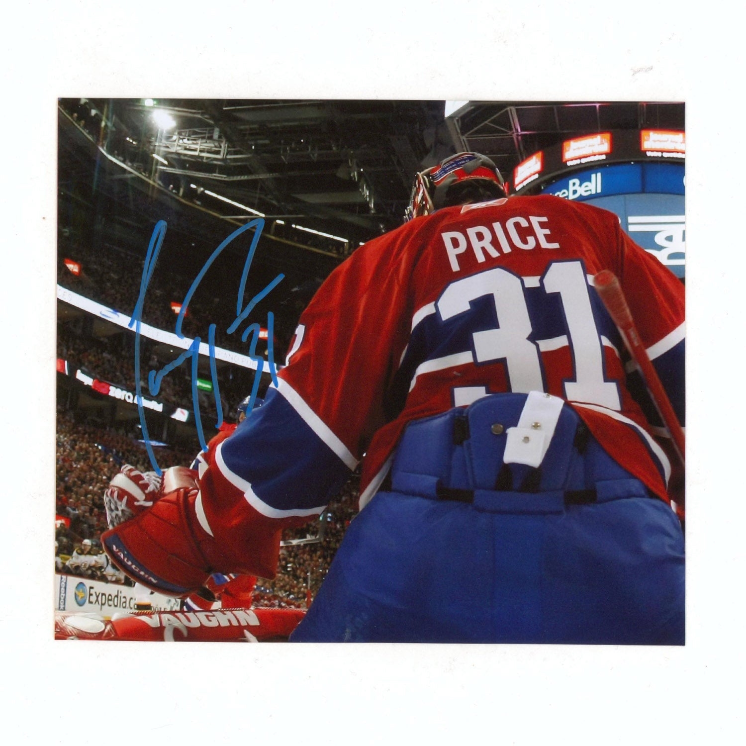 Carey Price Signed Montreal Canadiens Netcam 6x7 Photo