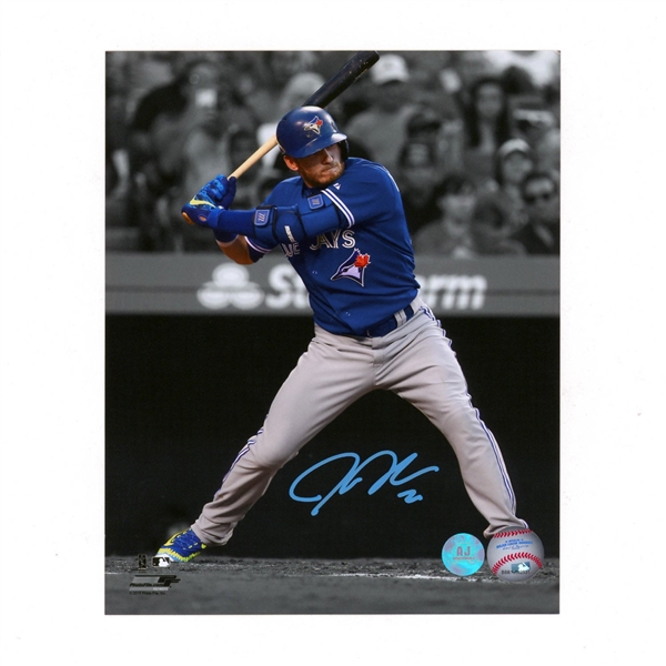 Josh Donaldson Signed Toronto Blue Jays Isolated Batting 8x10 Photo