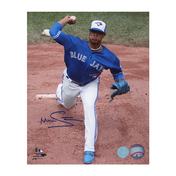 Marcus Stroman Autographed Toronto Blue Jays 8x10 Photo