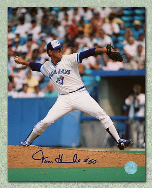 Tom Henke Autographed Toronto Blue Jays 8x10 Photo