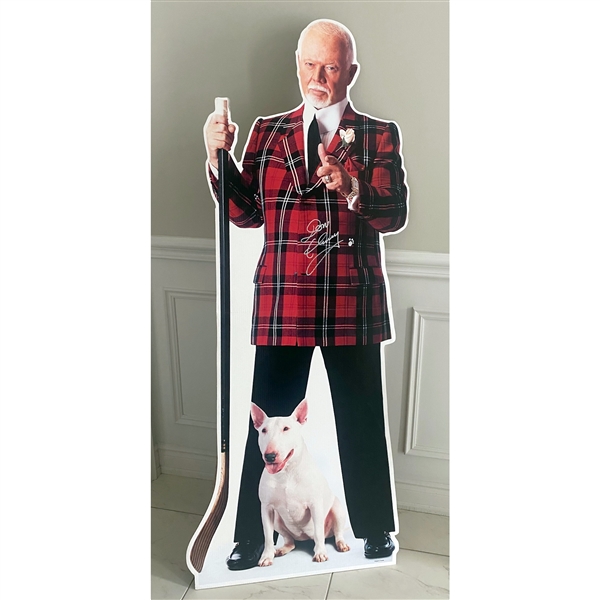 Don Cherry Personally Owned & Signed Grapes With Blue Life-Size Cardboard Cutout