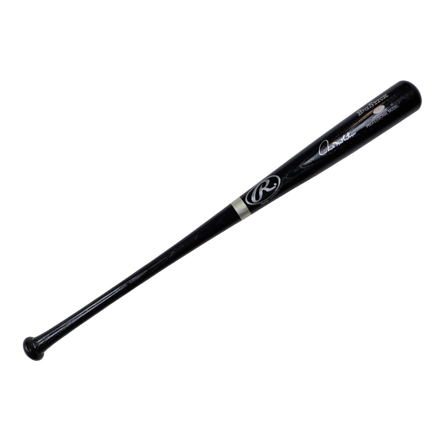 Paul Molitor Autographed Rawlings Black Big Stick Baseball Bat