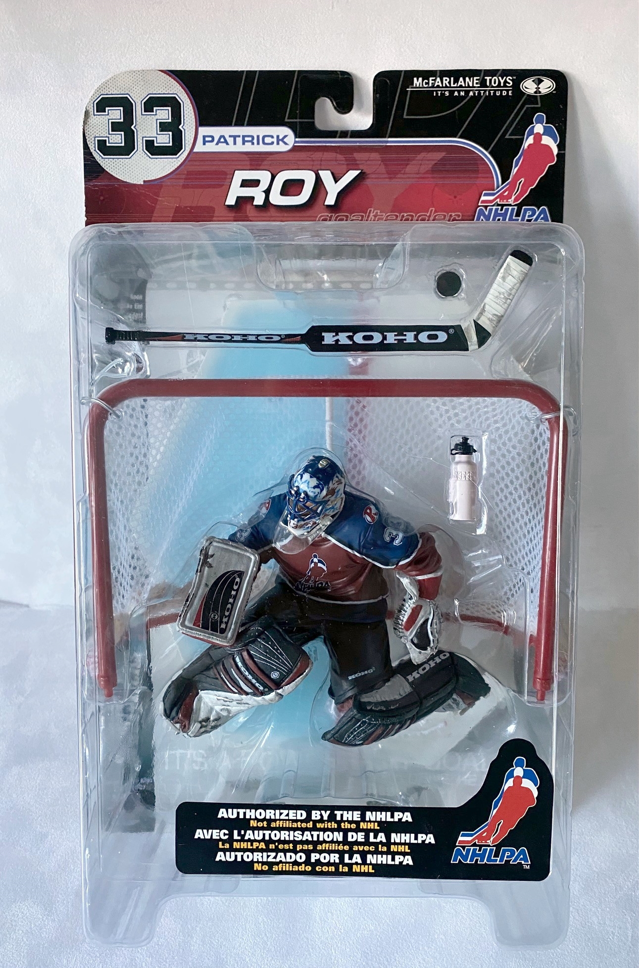 Patrick Roy McFarlane Toys Sports Picks NHLPA Series 1 Action Figure