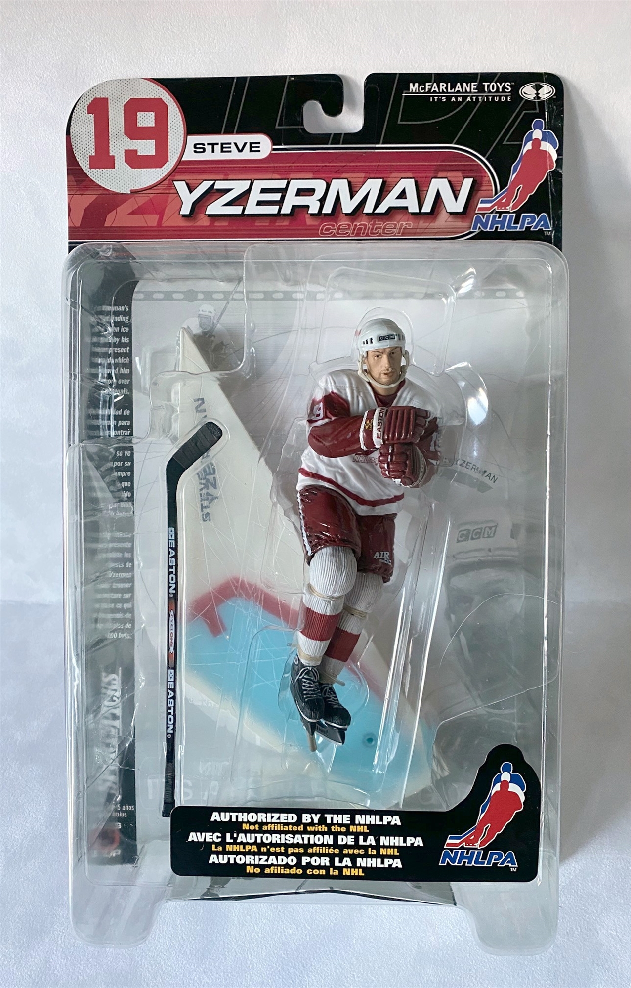 Steve Yzerman McFarlane Toys Sports Picks NHLPA Series 1 Action Figure