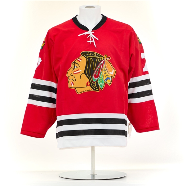 Phil Esposito Autographed Chicago Blackhawks Vintage CCM Jersey